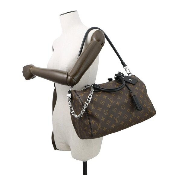 LOUIS VUITTON Speedy Bandouliere Soft Size 30 Monogram Noir M12243 - Picture 5 of 14